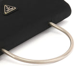 Tessuto Metallo tote i sort nylon