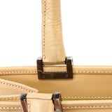 002 1064 Jackie tote i beige læder