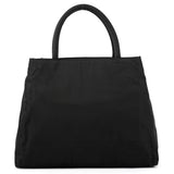 B3864 Tessuto City tote i sort nylon