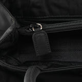 B3864 Tessuto City tote i sort nylon