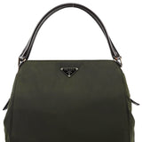 B11091 Sac à poignée Tessuto Chic vert militaire