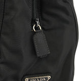 1998 Tessuto Mare tote i sort nylon med resinhanke