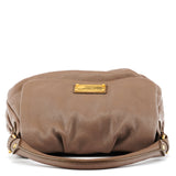 Borsa Classic Q Fran in pelle taupe
