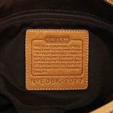 7077 Borsa Soho Signature beige e color cuoio