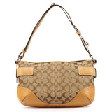 7077 Borsa Soho Signature beige e color cuoio