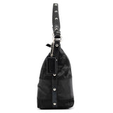 12909 Borsa a spalla Signature nera