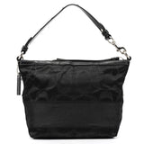 12909 Borsa a spalla Signature nera
