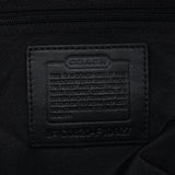 F10927 Soho tote i gråt og sort Signature canvas