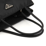 B3864 Black Tessuto City Tote Bag