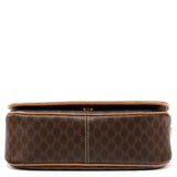 Torebka crossbody Macadam z brązowego płótna z monogramem