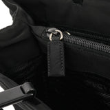 1998 Borsa tote Tessuto Impuntu in nylon nera