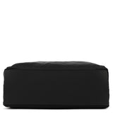 B3684 Borsa tote Tessuto City in nylon nera