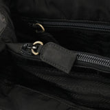 B3684 Borsa tote Tessuto City in nylon nera