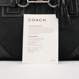 12297 Hamptons tote i sort Signature canvas