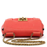 Sac porté épaule Elsie en cuir rose