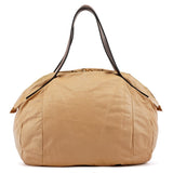 Pillow Bag aus Nappaleder in Beige