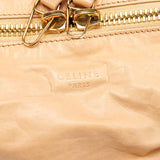 Pillow Bag aus Nappaleder in Beige