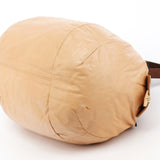 Pillow Bag aus Nappaleder in Beige