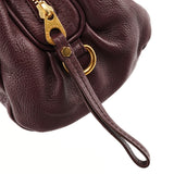 Classic Q Baby Groovee taske i bordeaux læder
