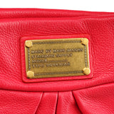 Bolso hobo Classic Q Hillier de piel rosa fucsia