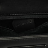 001 1434 Anthracite Leather 2-Way Tote Bag