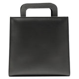 001 1434 Anthracite Leather 2-Way Tote Bag