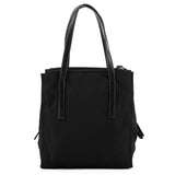 1995 Torebka tote Tessuto Nappa z czarnego nylonu