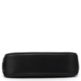 6094 Grey Black Signature Demi Shoulder Bag