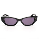 GG2418/S Black Acetate Cat-Eye Sunglasses