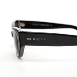 GG2418/S Black Acetate Cat-Eye Sunglasses