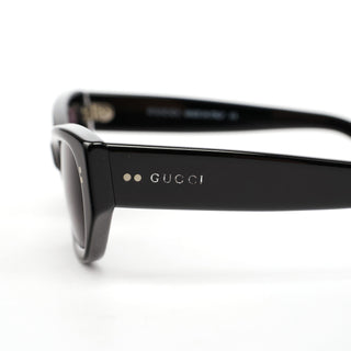 GG2418/S Black Acetate Cat-Eye Sunglasses