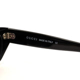GG2418/S Black Acetate Cat-Eye Sunglasses