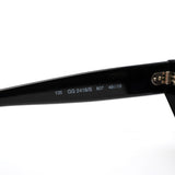 GG2418/S Black Acetate Cat-Eye Sunglasses