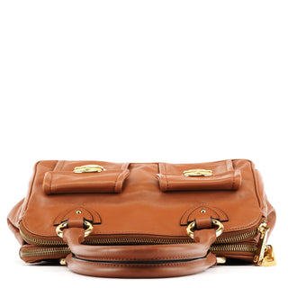 Light Brown Leather Blake Tote Bag
