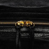 Balenciaga 115748 Black Lambskin City Bag