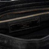 Balenciaga 115748 Black Lambskin City Bag