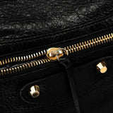 Balenciaga 115748 Black Lambskin City Bag