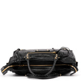 Balenciaga 115748 Black Lambskin City Bag