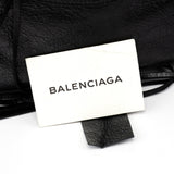 Balenciaga 115748 Black Lambskin City Bag