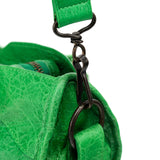Balenciaga 115748 Green Lambskin City Bag