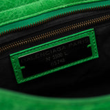 Balenciaga 115748 Green Lambskin City Bag