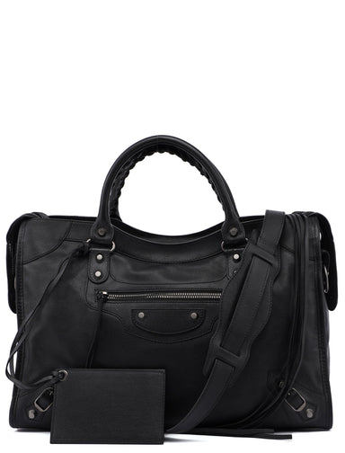 Balenciaga Black Calfskin City Bag