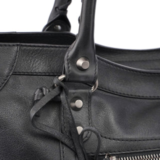 Balenciaga Black Calfskin City Bag