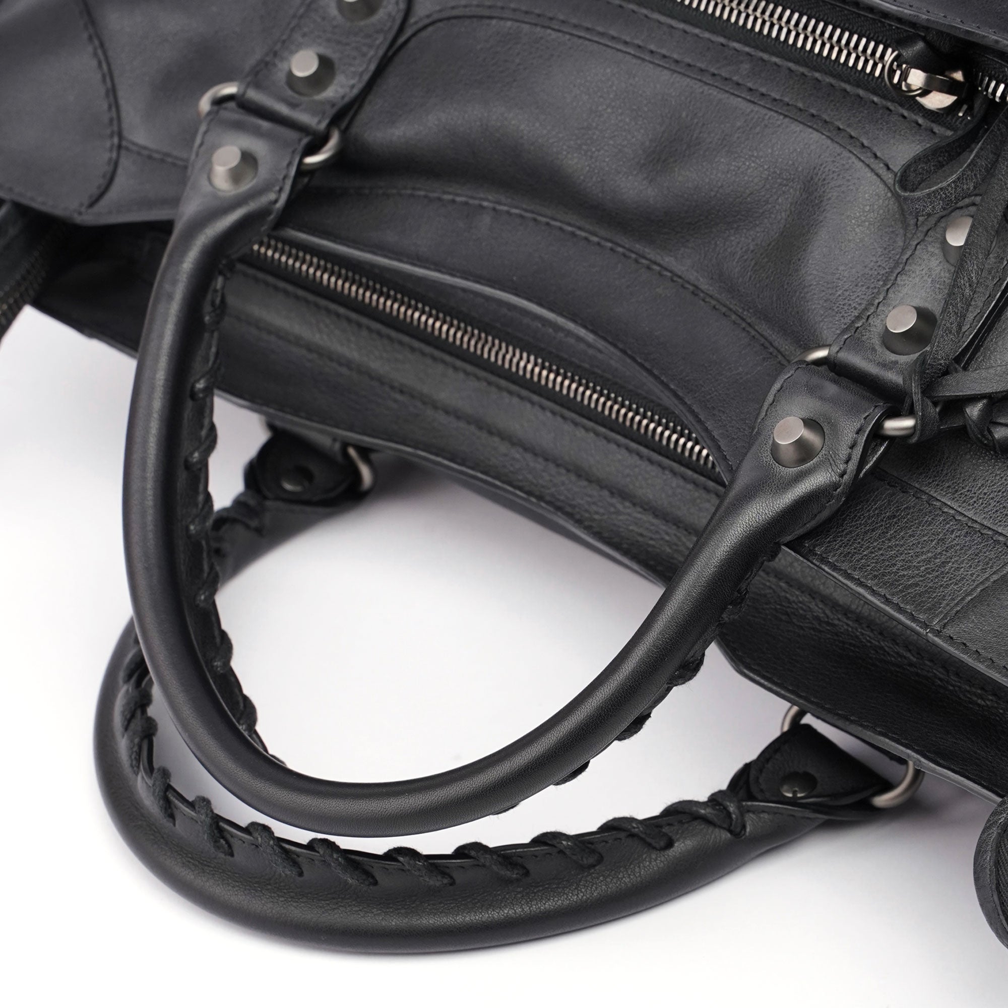 Balenciaga Black Calfskin City Bag