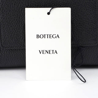 Bottega Veneta Black Leather Buckle Waist Bag by Daniel Lee