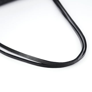 Bottega Veneta Black Satin Intrecciato Shoulder Bag