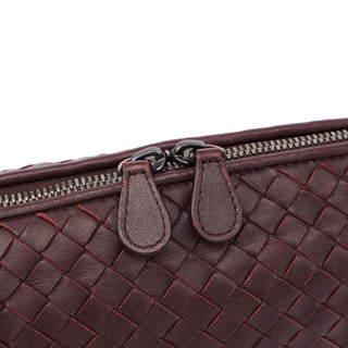 Bottega Veneta Burgundy Nodini Crossbody Bag