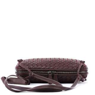 Bottega Veneta Burgundy Nodini Crossbody Bag