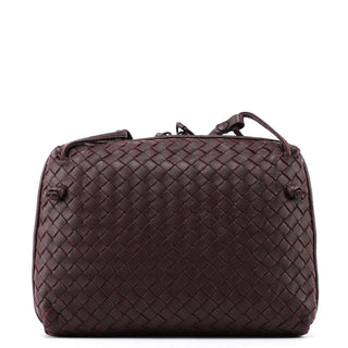 Bottega Veneta Burgundy Nodini Crossbody Bag