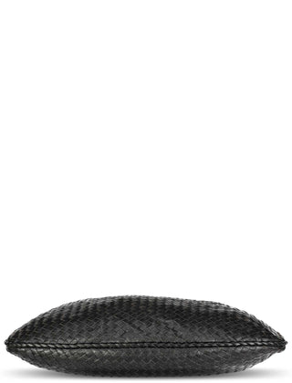 Bottega Veneta Large Black Metallic Veneta Hobo Bag